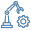 Manufacturing industry icon